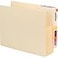 SMEAD Smead End Tab Convertible File Pocket Reinforced Split Score Tab 514 Expansion TyvekLined Gusset Letter Size Manila 10 per Box 75175