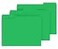 PANDRI File Folder 120 Pack File Folder 13 Cut Tab Letter Size Filing Folder for Office School Business Green