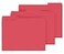 PANDRI File Folder 120 Pack File Folder 13 Cut Tab Letter Size Filing Folder for Office School Business Red