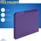 1InTheOffice Purple File Folders TopTab File Folders 3 Tab Purple Letter Size 24Pack