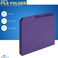 1InTheOffice Purple File Folders TopTab File Folders 3 Tab Purple Letter Size 24Pack