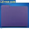 1InTheOffice Purple File Folders TopTab File Folders 3 Tab Purple Letter Size 24Pack