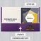 Better Office Products Two Pocket Portfolio Folders 50Pack Purple Letter Size Paper Folders 50 Pieces Purple