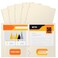 Better Office Products Two Pocket Portfolio Folders 50Pack White Letter Size Paper Folders 50 Pieces White