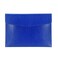enyuwlcm Enyuwlcm PU Leather A4 File Folder Document Holder Envelope Folder Case with Snap Closure for Receipt Contract Blue