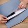 enyuwlcm Enyuwlcm PU Leather A4 File Folder Document Holder Waterproof Portfolio Envelope Folder Case with Snap Closure Blue