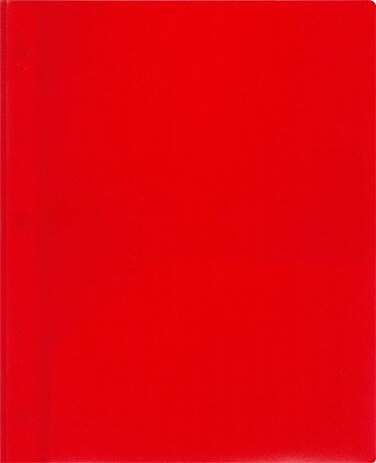 LION Lion 2Pocket Plastic Folder with Fasteners 1 Folder Red 92310RD
