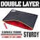 RE ROUGH Rough Enough Important Document Organizer Holder Safe File Folder Bag Letter Size with Zipper for Office Business Travel College Teacher Art Supplies Canvas