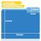SUNEE File Folders 30 Pack Manilla Folders 85 x 11 Colored File Folders Home Office School Supplies for Documents Files PaperBlue