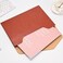 VANRA 1 Piece File Folders PU Leather Expanding Document Holder File Jacket Filing Envelope for A4 Letter Size Paper with Invisible Magnetic Closure Brown