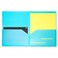 Youngever 12 Pack Plastic Pocket Folders Heavy Duty Plastic 2 Pocket Folder in 6 Colors