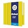 Oxford TwinPocket Folders Textured Paper Letter Size Yellow Holds 100 Sheets Box of 25 57509EE