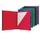 Oxford Two Pocket Folders Plastic Folders with Reinforced Edges Letter Size Red Blue Green Black Purple 5 Per Pack 89114