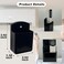 3DSKY 4Pcs Remote Holder Wall Mount Remote Control Holder for AC TV Wall Mount Box Organizer with Self Adhesive and Screws for Home Office Storage