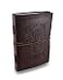 CREATESPACE Leather Journal Diary Embossed Large Tree Notebook for Writing Leather Diary Handmade Leather Journal Gbag T