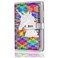 VIPbuy A5 Refillable Diary with Combination LockReversible Sequin Personal Locking Journal Writing Notebook with Card Slots unicorn