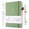 SeQeS A5 Bullet Dotted Journal Notebook 160gsm Thick Bleedproof Paper Lay Flat Binding 160 Numbered Pages Hard Cover Dot Grid NotebookBullet Journals for Creatives ProfessionalsArcher