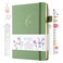 SeQeS A5 Bullet Dotted Journal Notebook 160gsm Thick Bleedproof Paper Lay Flat Binding 160 Numbered Pages Hard Cover Dot Grid NotebookBullet Journals for Creatives ProfessionalsArcher