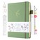 SeQeS A5 Bullet Dotted Journal Notebook 160gsm Thick Bleedproof Paper Lay Flat Binding 160 Numbered Pages Hard Cover Dot Grid NotebookBullet Journals for Creatives ProfessionalsArcher