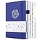 SeQeS A5 Bullet Dotted Journal Notebook 160gsm Thick Bleedproof Paper Lay Flat Binding 160 Numbered Pages Hard Cover Dot Grid NotebookBullet Journals for Creatives ProfessionalsSolar system