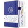 SeQeS A5 Bullet Dotted Journal Notebook 160gsm Thick Bleedproof Paper Lay Flat Binding 160 Numbered Pages Hard Cover Dot Grid NotebookBullet Journals for Creatives ProfessionalsSolar system