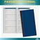 1InTheOffice Password Keeper Book Password Journal Password Organizer for Usernames Logins and Web Addresses 3 14 x 6 14 192 Entries 3 Pack
