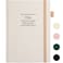 5 MINUTES A DAY SelfCare Journal Wellness Daily Reflection Notebook Mental Health Anxiety Guided Journal for Women Self Care Planner ADHD Planner with Mood Tracker Beige