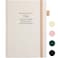 5 MINUTES A DAY SelfCare Journal Wellness Daily Reflection Notebook Mental Health Anxiety Guided Journal for Women Self Care Planner ADHD Planner with Mood Tracker Beige