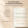 PRODUCTIVITY STORE Best Daily Journal for Men Women Gratitude Manifestation Guided Journal with Prompts for Personal Growth A5 Blue