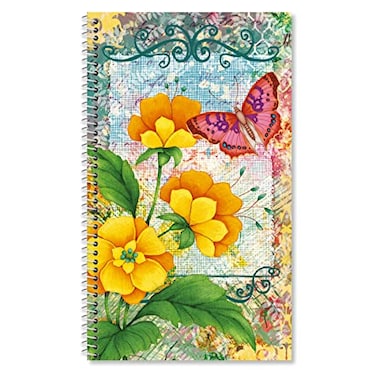 Current Joy Hall Password PIN Keeper Book 94 Pages 5 x 85 Size Spiral Bound Soft Cover Internet Organizer for Offline Website Login Username Storage
