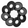 Discagenda Discbound Discs Black 8 Piece 13in