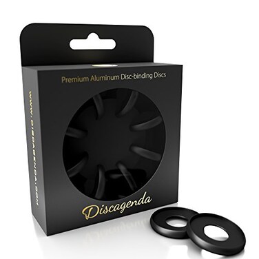 Discagenda Discbound Discs Black 8 Piece 13in