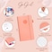 GoGirl Planner and Organizer for Women Pocket Weekly Planner Goals Journal Agenda for Time Management Productivity Undated Peach Pink