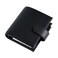 Moterm Pocket Luxe Rings Planner Genuine Leather Binder Organizer PebbleBlack 30mm Ring