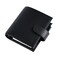 Moterm Pocket Luxe Rings Planner Genuine Leather Binder Organizer PebbleBlack 30mm Ring