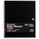 Notsu Undated Daily Planner Notebook Minimalist Productivity Planner with To Do List Agenda Dot Grid Lined Notes sections 160 Pages Thick Paper 120 gsm 85 x 11 inches Black