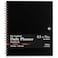 Notsu Undated Daily Planner Notebook Minimalist Productivity Planner with To Do List Agenda Dot Grid Lined Notes sections 160 Pages Thick Paper 120 gsm 85 x 11 inches Black