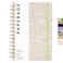 PAPERAGE Lined Spiral Journal Notebook Golden Safari 160 Pages Hardcover Journal for Women Men Medium 55 in x 8 in 100 GSM Thick Paper Spiral Notebook for Work School Journaling