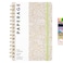 PAPERAGE Lined Spiral Journal Notebook Golden Safari 160 Pages Hardcover Journal for Women Men Medium 55 in x 8 in 100 GSM Thick Paper Spiral Notebook for Work School Journaling