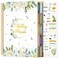 VinTS 176 Pages Wedding Planner9 x 11 Countdown Wedding Planner Book and Organizer with Sticker HardcoverEngagement Wedding Planner Gift for CouplesBrides