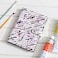 WONDERPOOL Wonderpool Refillable Spiral Journal 6 Ring Binder Notebook Writing Journal with Inner PocketsCollege Lined Paper and Pattern Cover for School Work Travel and Organizer A5 Color ink