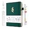 SeQeS A5 Bullet Dotted Journal Notebook 160gsm Thick Bleedproof Paper Lay Flat Binding 160 Numbered Pages Hard Cover Dot Grid NotebookBullet Journals for Creatives Professionalsolive