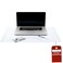 LAMINET Crystal Clear HeavyDuty Desktop Pads 30 Gauge 08 MM 17 Inches x 35 Inches Table Protector Thick Clear Plastic Table Cover Made in USA Easy to Clean