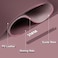 BLESWIN Leather Desk Pad Protector 394 X 17 Large Mouse Pad Office Desk Mat NonSlip PU Leather Suede Base Desk Blotter Laptop Desk Pad Desktop Mat for Office Home Dark Purple