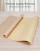 AFIING Leather Desk Pad Protector Mouse Pad Office Mat NonSlip PU Leather Blotter Laptop Pad Waterproof Writing Pad for Office and Home Apricot 315 x 157