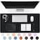 CADONO Leather Desk Pad ProtectorNonSlip Desk PadonSlip PU Leather Large Mouse PadEasy Clean Desk Protecor MatWriting Pad for Office WorkHomeDecorBlack 315 x 157