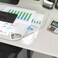 Oterri Clear Writing Desk Pad 24x17 Heat Resistant Waterproof PVC Round Edge Durable Desk Protect Mat AntiStatic Writing Mat Table Protector