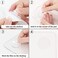 Oterri Clear Writing Desk Pad 24x17 Heat Resistant Waterproof PVC Round Edge Durable Desk Protect Mat AntiStatic Writing Mat Table Protector