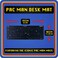 Paladone Retro Pac Man Large Gaming Mouse Pad for Desk Keyboard Mousepad NonSlip