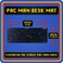 Paladone Retro Pac Man Large Gaming Mouse Pad for Desk Keyboard Mousepad NonSlip